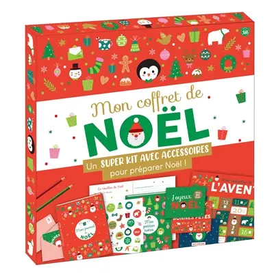 Mon coffret de Noël : un super kit avec accessoires pour préparer Noël !