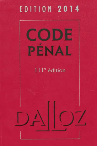 Code pénal 2014