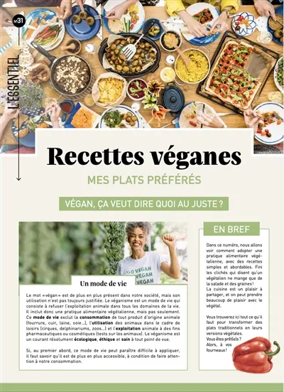 Recettes véganes : mes plats préférés