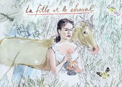 La fille et le cheval