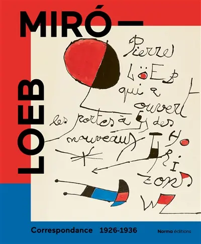 Miro-Loeb : correspondances 1926-1936