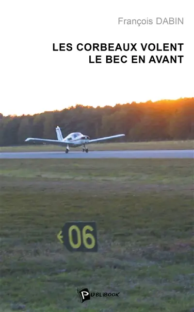 Les corbeaux volent le bec en avant