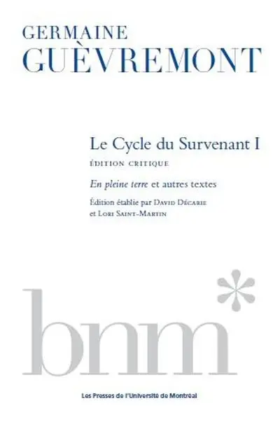 En pleine terre et autres textes 1