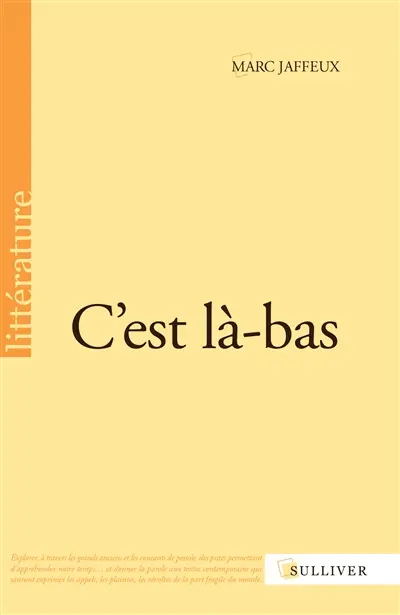 C'est là-bas