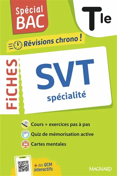 SVT terminale : révisions chrono ! : spécialité