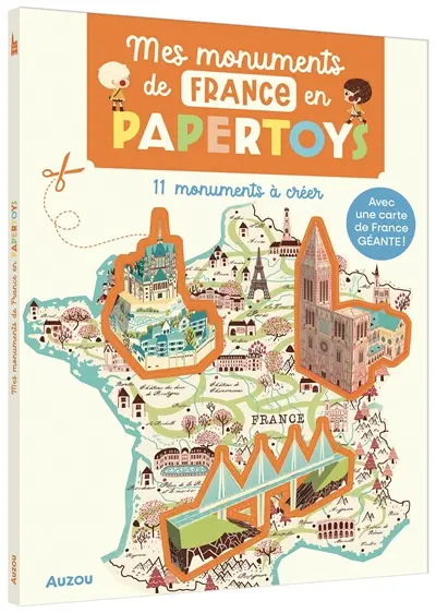 Mes monuments de France en papertoys : 10 monuments à créer