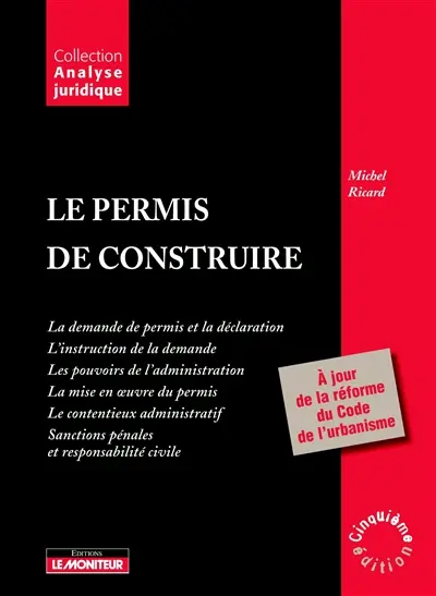 Le permis de construire