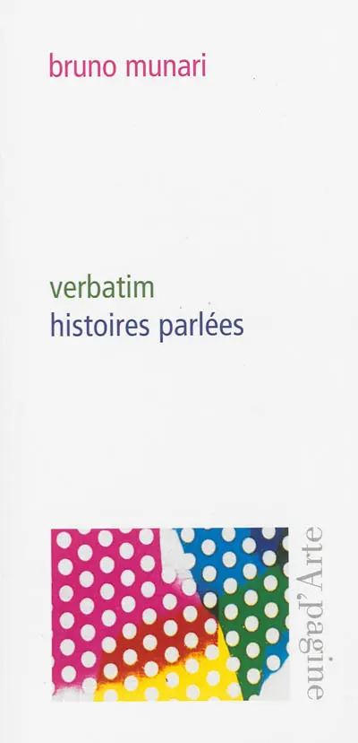 Verbatim : histoires parlées