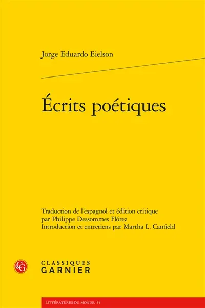 Ecrits poétiques