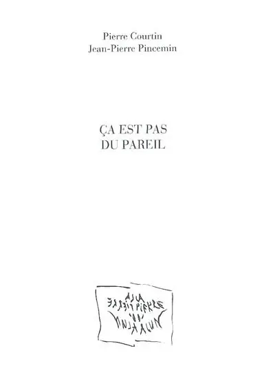 Ca est pas du pareil