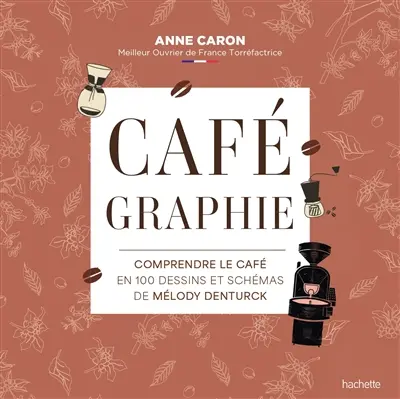 Cafégraphie : comprendre le café en 100 dessins et schémas de Mélody Denturck