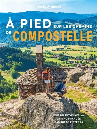 A pied sur les chemins de Compostelle : voie du Puy-en-Velay, camino Francés, camino de Fisterra