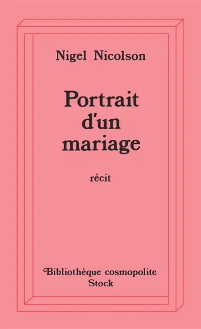 Portrait d'un mariage