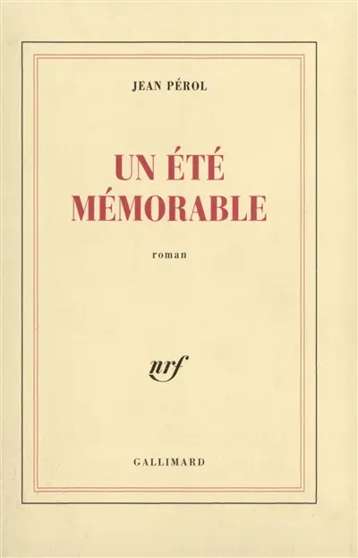 Un été mémorable