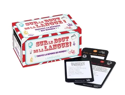 Sur le bout de la langue ! : trouvez la réponse qui manque !