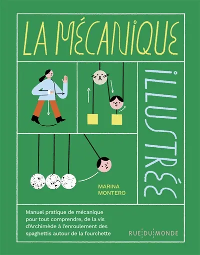 La mécanique illustrée : manuel pratique de mécanique pour tout comprendre, de la vis d'Archimède à l'enroulement des spaghettis sur la fourchette