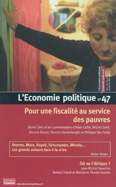 Economie politique (L'), n° 47. Pour une fiscalité au service des pauvres
