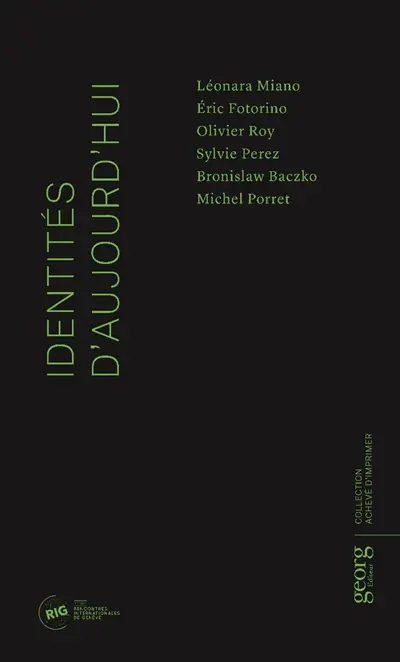 Identités d'aujourd'hui