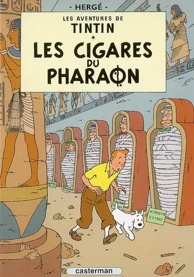 Les aventures de Tintin. Vol. 4. Les cigares du pharaon