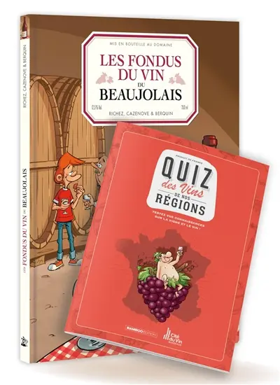 Les fondus du vin du Beaujolais + Quiz des vins de nos régions