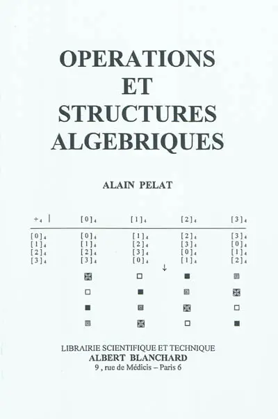 Opérations et structures algébriques