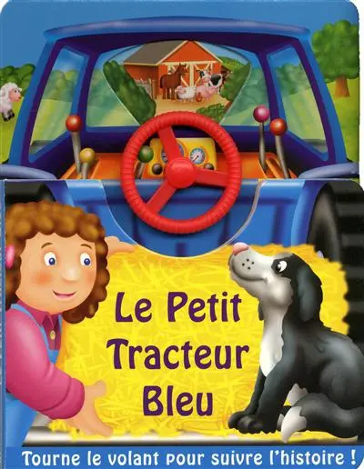 Le petit tracteur bleu