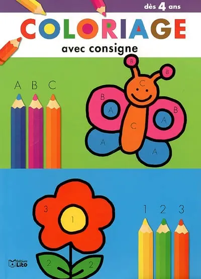 Coloriage avec consigne : dès 4 ans
