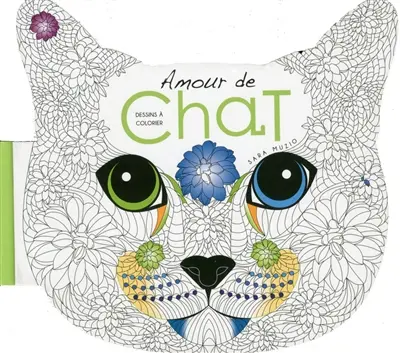 Amour de chat : dessins à colorier