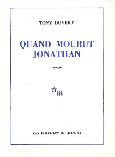 Quand mourut Jonathan