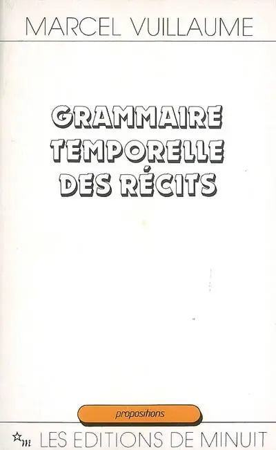 Grammaire temporelle des récits