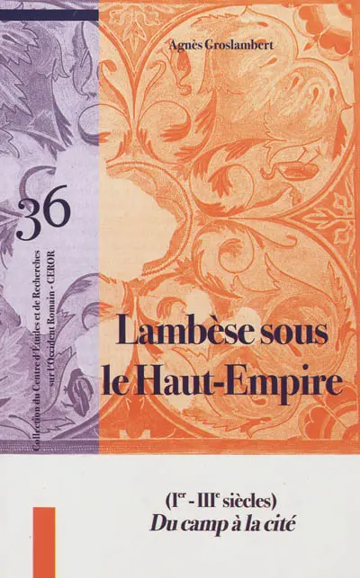 Lambèse sous le Haut-Empire : Ier-IIIe siècles : du camp à la cité