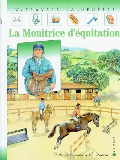 La monitrice d'équitation