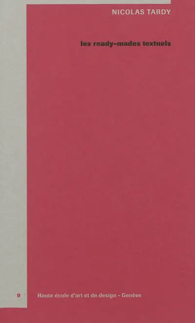 Les ready-mades textuels