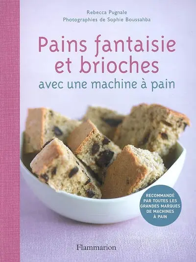Pains fantaisie et brioches avec une machine à pain