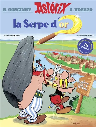 Une aventure d'Astérix. Vol. 2. La serpe d'or