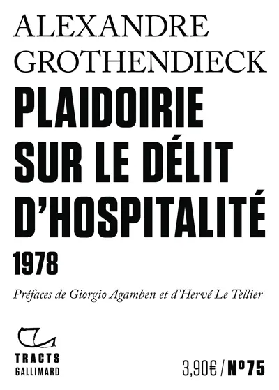 Plaidoirie sur le délit d'hospitalité : 1978