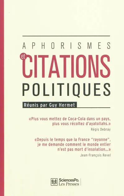 Aphorismes et citations politiques