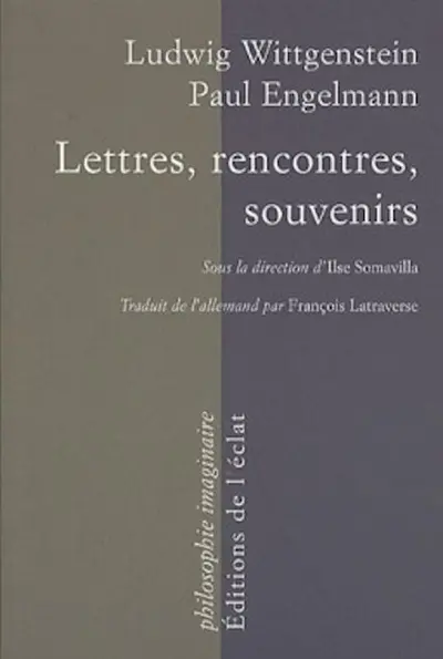 Lettres, rencontres, souvenirs