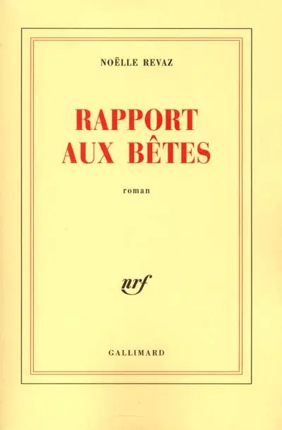 Rapport aux bêtes