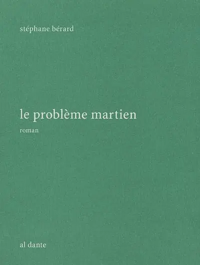 Le problème martien