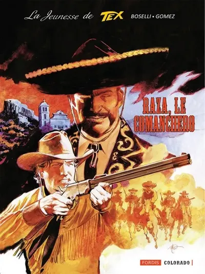 La jeunesse de Tex. Vol. 7. Raza, le comanchero