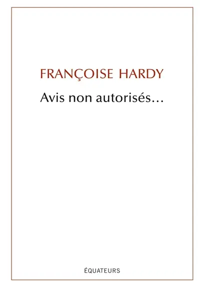 Avis non autorisés...