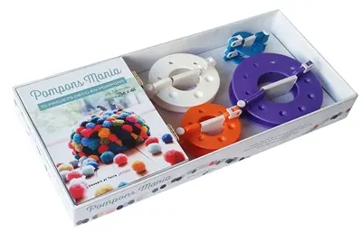 Pompons mania : 10 projets déco en pompons