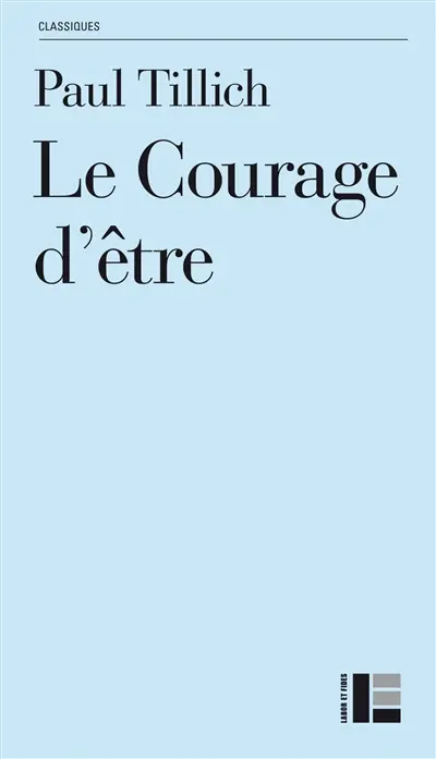 Le courage d'être