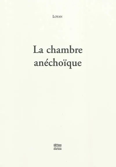 La chambre anéchoïque