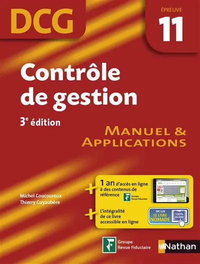 Contrôle de gestion, DCG épreuve 11 : manuel & applications
