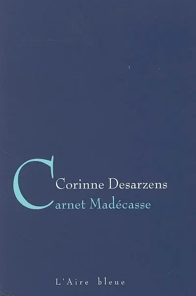 Carnet madécasse