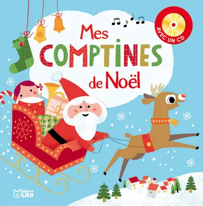 Mes comptines de Noël : avec un CD