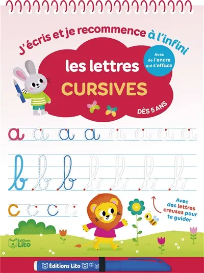 Les lettres cursives : dès 5 ans