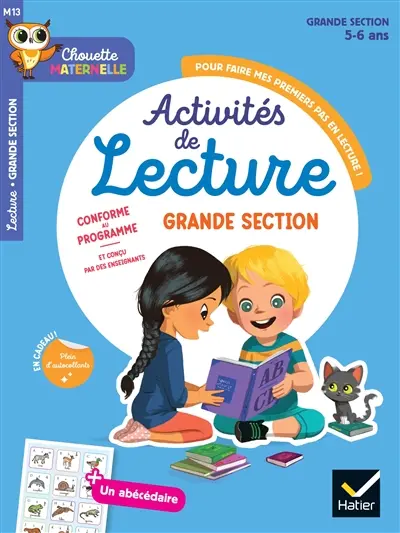 Activités de lecture pour faire mes premiers pas en lecture ! : grande section, 5-6 ans : conforme au programme